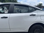 2020-2024 Nissan Versa Left Driver Side Rear Door White. Fixed Price $480.00.