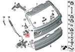 Bmw X5 F15 F85 25DX 28IX 30DX Stop Trunk Lid Right 51247294780 No Duty. Fixed Price $32.18.