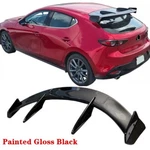 For Mazda 19-23 Hatchback Rear Tailgate Roof Spoiler Modified Wing Gloss Black. Fixed Price $104.85.