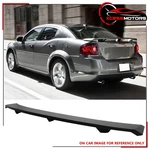 Fits 08-14 Dodge Avenger Oe Factory Style Trunk Spoiler Tail Lid Matte Black Abs. Fixed Price $109.99.