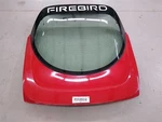Pontiac Firebird Hatchback Trunk Tailgate Red With Glass Fits 1994-2002. Fixed Price $199.44.