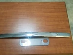 2005 2006 Acura Rl License Plate Trim Applique 74890-SJAA-A012-20. Fixed Price $37.50.