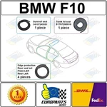 2011 Bmw F10 6-PIECE Rubber Weatherstrip Set For Door Seals, Sunroof, Trunk. Fixed Price $180.00.