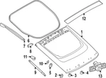 Genuine Nissan Lift Gate KMA0M-6GRMA. Fixed Price $1457.84.