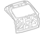 Genuine Ford Lift-gate PJ6Z7840010A. Fixed Price $1046.86.