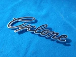 Nos Ford 1968-70 Mercury Cyclone Gt Rear Fender 1/4 Emblem Script New ** Read. Fixed Price $39.99.
