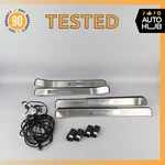 07-13 Mercedes W221 S600 S400 S350 Illuminated Door Step Sill Panel Set Of Oem. Fixed Price $308.23.