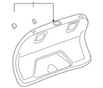 Genuine Audi Trunk Lid Trim 8F0-867-975-B-CA9. Fixed Price $248.44.