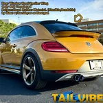 Volkswagen Beetle A5 2011-2018 Coupe Fits Rear Window Roof Spoiler Wing 380RG. Fixed Price $158.40.