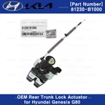 81230B1000 Genuine Trunk Lock Rear Actuator For Hyundai Genesis G80 2015-2019. Fixed Price $78.85.