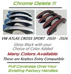 Black & Color Door Handle Covers Vw Volkswagen Atlas Cross Sport 2020 - 2026. Fixed Price $135.00.