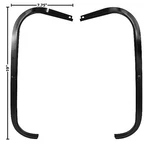 1967 1969 Firebird Camaro Trunk Weatherstrip Retainer Channel Gutter Pair Dii. Fixed Price $62.95.