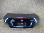 Bmw 08-13 E82 Rear Trunk Lid Shell Deep Sea Blue Metallic A76 W/ Spoiler Oem 95K. Fixed Price $374.99.
