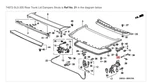 Acura Honda Genuine Oem Nsx Rear Trunk Lid Damper Strut 1PC 74872-SL0-305. Fixed Price $98.60.