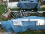 2003 Saturn Trunk Lid Trim Panel Sedan Pewter Used Oem. Fixed Price $169.99.