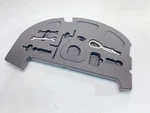 04-10 Bmw E63 E64 645 650 M6 Rear Trunk Lid Instrument Tray Tool Kit Panel Oem. Fixed Price $57.56.