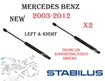 Mercedes Trunk Lid Lift Support Shocks Struts Set For SL500 SL550 SL65 SL63. Fixed Price $93.33.