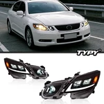 Led Headlight Assembly For Lexus GS300 GS350 GS430 06-11 Sequential Signal Pair. Fixed Price $684.99.