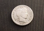 United States Us 1903 Dime 10 Cents Barber F/vf C8454. Fixed Price $14.00.