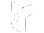 Genuine Audi End Cover 8V5-827-231-9B9. Fixed Price $5.62.