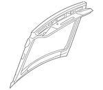 Genuine Audi Lift Gate 4K8827025A Oem 4K8-827-025-A. Fixed Price $1975.73.