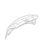 Genuine Volkswagen Trunk Lid 561-827-025-P. Fixed Price $599.98.