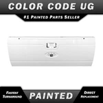 New Painted *ug White Platinum* Tailgate Shell 2008-2016 Ford F-250 F-350. Fixed Price $660.99.