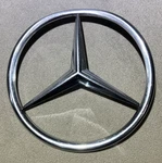 Mercedes-benz 1973-85 R107 Sl Genuine Oem Rear Trunk Star Emblem Ornament Badge. Fixed Price $188.00.