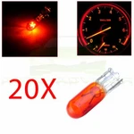 For 20X T5 58 73 74 Yellow Dashboard Gauge Halogen Instrument Panel Light Wedge. Fixed Price $8.49.