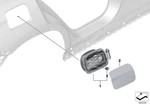 New Genuine Bmw G02 X4M F98 Fuel Filler Flap Door Cover 51917414476. Fixed Price $53.78.