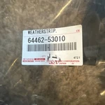 Lexus 64462-53010 Rear Trunk Weatherstrip 10-15 IS250/IS350. Fixed Price $170.00.