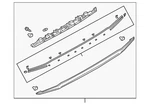 Genuine Mazda Deck Lid Finish Panel GBEF-50-85ZA. Fixed Price $179.37.