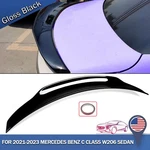 For 2022-23 Mercedes Benz W206 C-class Psm Style Gloss Black Trunk Spoiler Wing. Fixed Price $171.19.