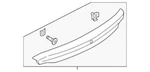 Genuine Ford 2013-2015 Lincoln Mkz Trunk Lid Applique Panel DP5Z-54402A30-AA. Fixed Price $224.90.