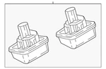 Genuine Mazda Lamp License GRF5-51-26YB. Fixed Price $110.41.