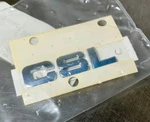 51147897398 - Genuine Bmw Csl Trunk Emblem E46 M3 New Old Stock Oe. Fixed Price $175.00.