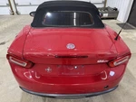 17 Fiat 124 Spider Rear Trunk Decklid Lift Gate W/spoiler Rosso Red Pkm. Fixed Price $200.00.