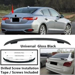 Black Universal Fit For 2013-2018 Acura Ilx Sedan Rear Trunk Lip Spoiler Wing. Fixed Price $75.69.