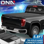 For 2015-2024 Silverado Sierra 1500 5.8' Low Profile Hard Tri-fold Tonneau Cover. Fixed Price $530.96.
