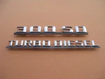 1981-1985 Mercedes Turbo Diesel Rear Emblem Logo Badge Sign A47411. Fixed Price $35.00.