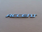 06 07 08 09 10 11 Hyundai Accent Rear Chrome Emblem Logo Badge Sign Oem A47749. Fixed Price $25.00.