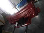 2009 Ford Mustang Deck Lid Trunk Red Oem Good Condition 2DR Conv. Fixed Price $412.19.