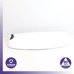 14-18 Bmw F15 X5 Rear Upper Lid Spoiler W/3RD Stop Lamp White Oem. Fixed Price $290.50.