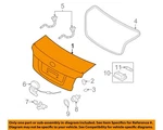Used Deck Lid Fits: 2008 Kia Rio Sdn W/o Spoiler Grade. Fixed Price $460.50.
