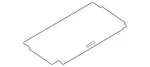 Genuine Nissan Floor Storage Compartment Lid 849B9-5HA1A. Fixed Price $413.36.