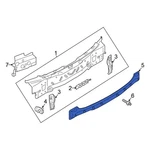 Volkswagen Tiguan 18-24 5NA813309A Rear Body Reinforcement. Fixed Price $357.15.