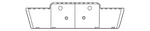 Genuine Audi License Bracket 8R0-807-285-M-T94. Fixed Price $219.60.