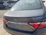 Rear Trunk Deck Lid 2015-2017 Toyota Camry 1H1 Predawn Gray W/ Camera 1014816. Fixed Price $511.50.