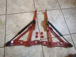 2010-2013 Chevrolet Camaro Trunk Pair Hinges Coupe Inferno Orange Metallic. Fixed Price $75.00.