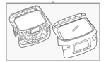 Genuine Nissan Lift Gate 90100-3KA2B. Fixed Price $601.75.